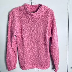 Collections pink nubby acrylic vintage 1980-1990’s Sweater women’s L
